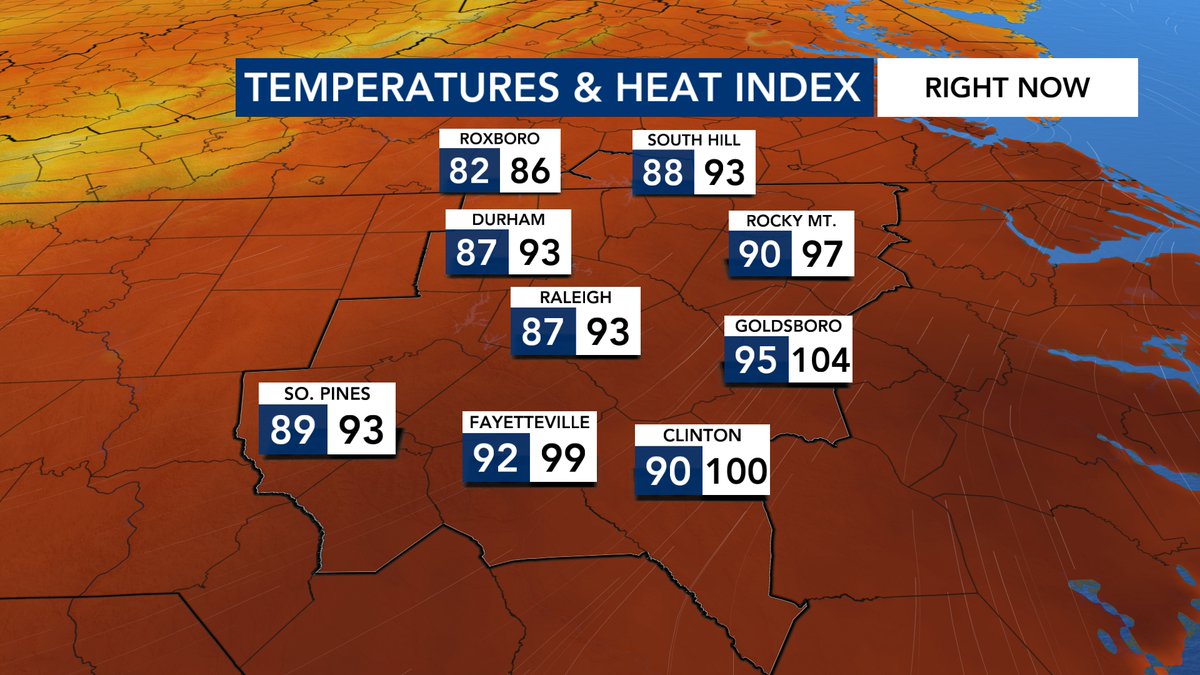 wx_anthony's tweet image. Goldsboro- you okay? Maybe grab some ice cream. Yikes!
#ncwx #NorthCarolina #weather
