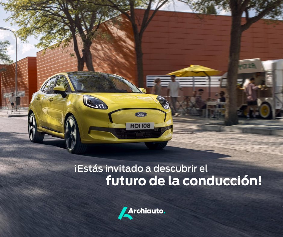 ⚡Este viernes 13 de junio descubre el nuevo Ford Puma Gen-E en el Hotel Médano.
Coincidiendo con el Rallye de Granadilla, vive con nosotros la presentación de este SUV 100% eléctrico.

📍 17:00 h | Confirma asistencia: forms.gle/cCcVaT5FRUYA6n…
#Archiauto