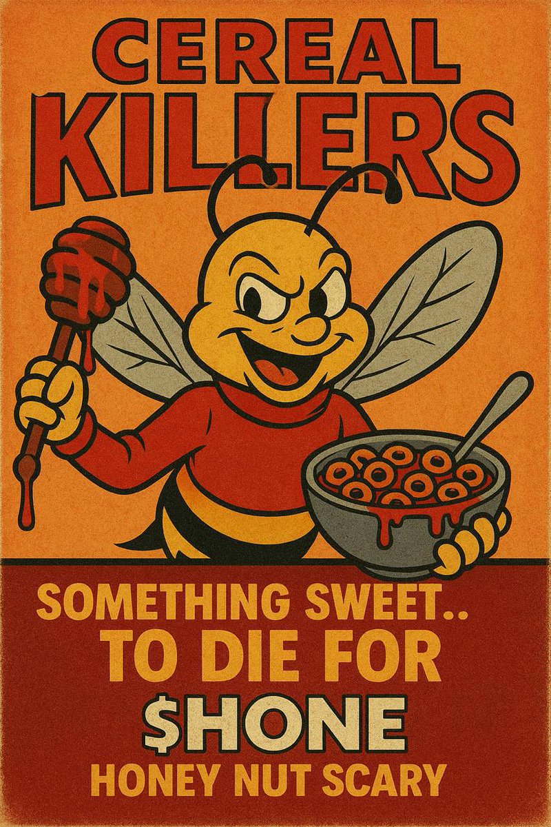 ChillyJack8's tweet photo. Bee Careful! This cereal bites back! 

Cereal Killers!

BoGM7i9uJiLm2V9o6MumeB4n6EsM3CchzWv3aQSwpump

#CerealKillers #CERE@L #SolanaMeme #MemeCoinMadness #SolanaPump #CryptoGems #MoonShot #SolanaSzn #PumpFunToken #MemeCoinHype #SolanaVibes #CryptoBanger #ToTheMoon #SolanaRiser #MemeTokenMania