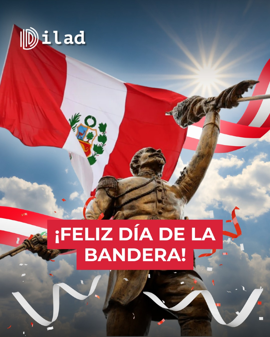 #ILADMedia 🎙️| Hoy sábado 07 de junio se conmemora el Día de nuestra Bandera Nacional en conmemoración a la Batalla de Arica. 

#diadelabandera #banderaperuana #bandera #peru #noticias