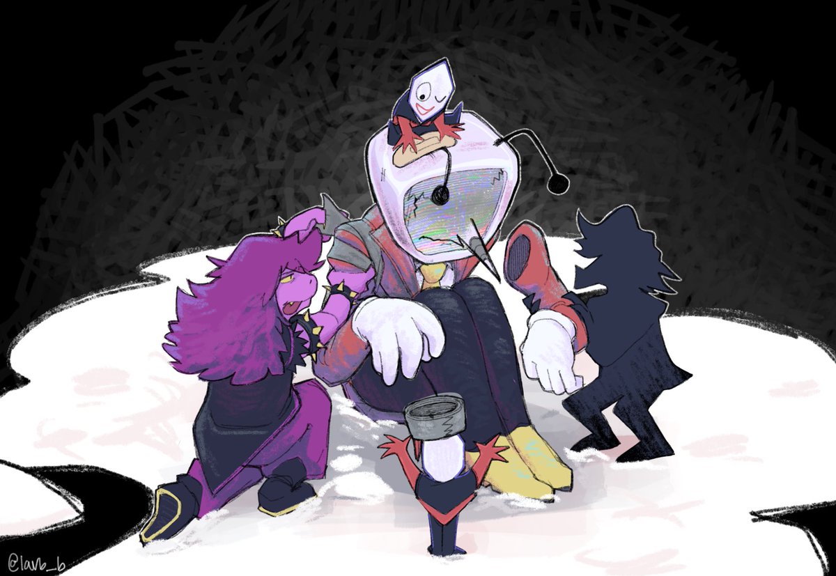 [ DELTARUNE SPOILERS ]

Patching him up

#deltarune #deltarunespoilers #tenna