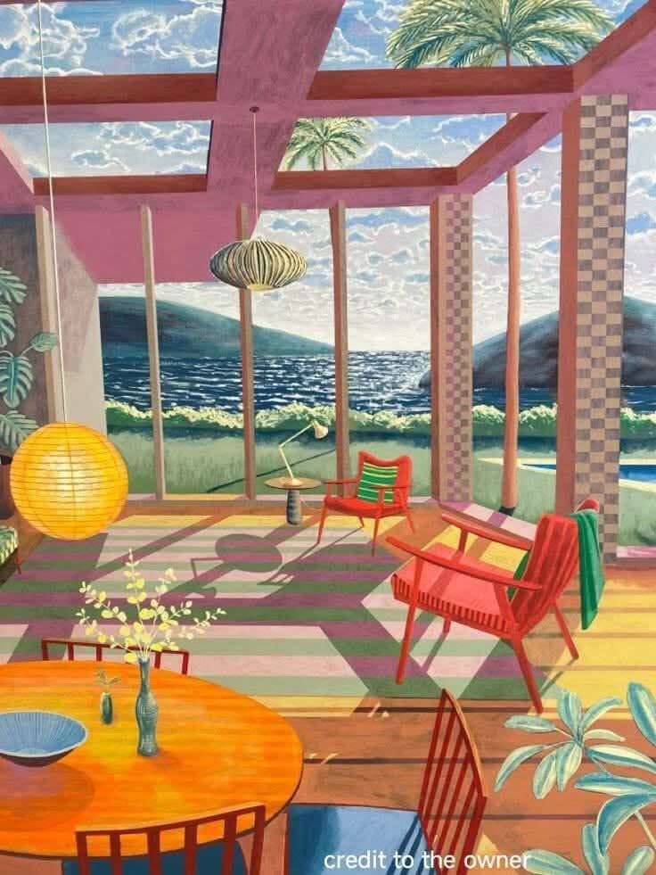 olgatuleninova's tweet photo. David Hockney https://t.co/Jf6hbwiB3G