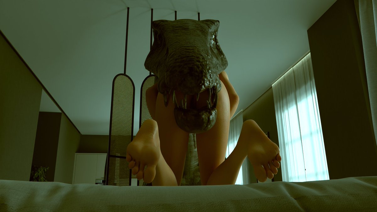 CryptoCrisis2's tweet photo. you are caged.
you will be transported to your forever cage shortly~
more on pa tree on <3 click link in bio :3
#dinovore #dinosaur #feet #unwillingprey #willingpred #3dartwork #scalie #soles #toes #girlvore https://t.co/nRVBr0rjQY