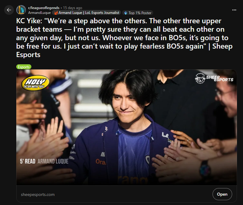 G2 League of Legends tweet media