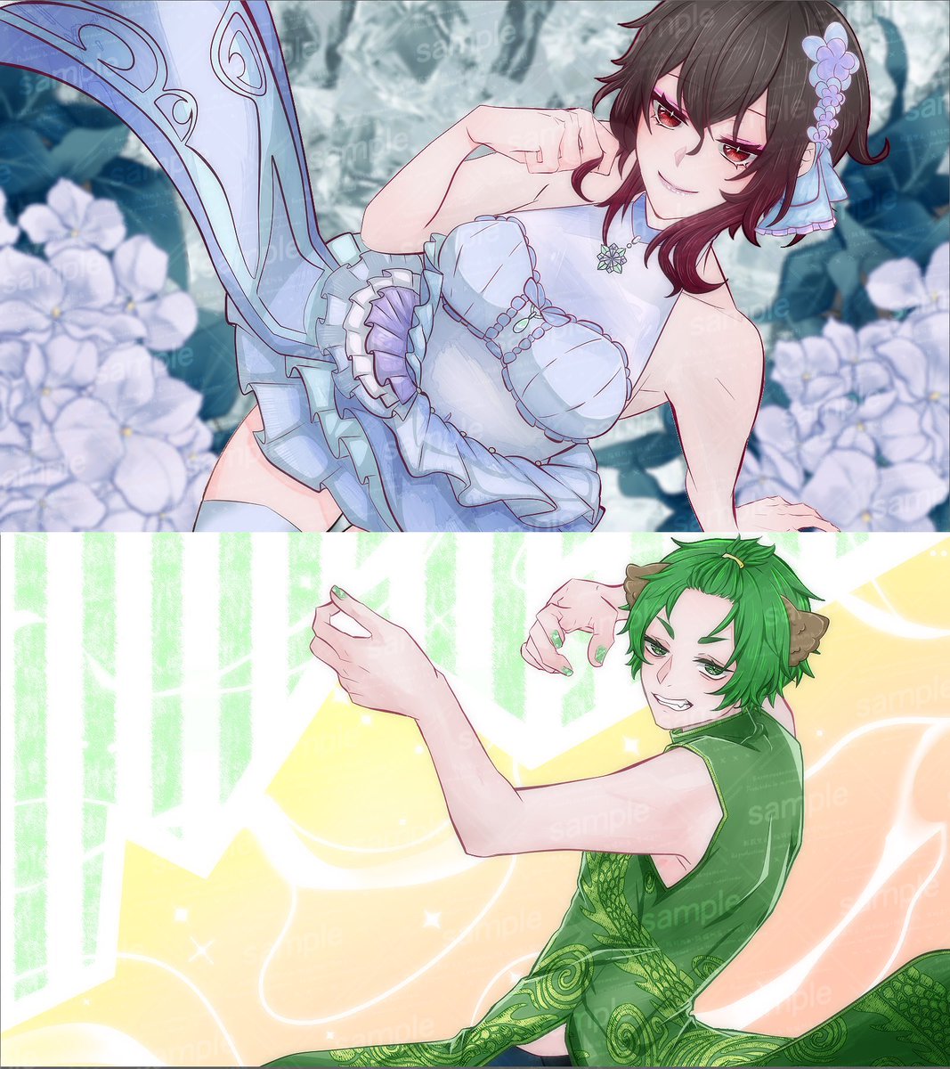 Nirue_'s tweet photo. #digitalart #animeart #originalcharacter #ocartist #characterdesign #vtuberartist #Haikyuu https://t.co/Wn5djArjRf