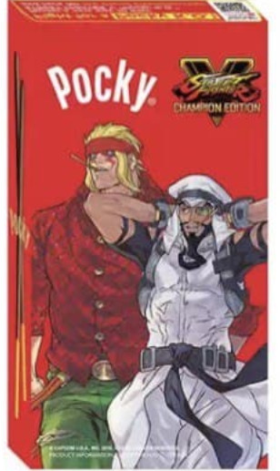 i know alex and rashid basically never met or have any interactions in  game but i think abt this sfv pocky collab art every now and then its so so cute. i think theyd be good friends
