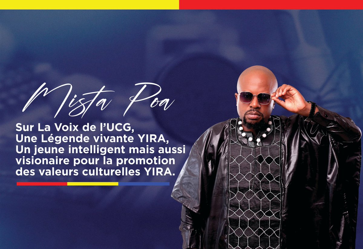 MaserekaPoa's tweet photo. Ma mission est non seulement de promouvoir la Paix, la Non-Violence et l'Unité Africaine, mais aussi, essentiellement et particulièrement, de promouvoir les Valeurs Culturelles Yira.Mista Poa 🤝 https://t.co/gkE6lAq4ML