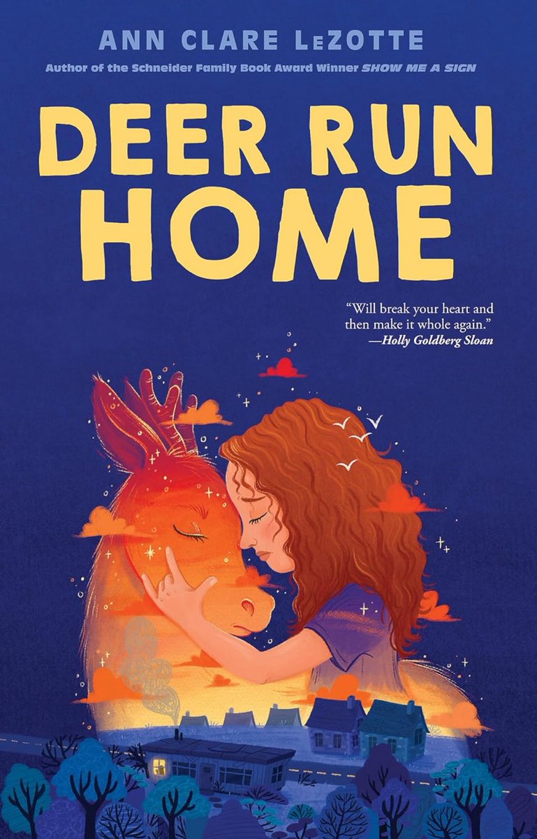 RelaWorsham's tweet image. Summer 2025 Read #6 Deer Run Home by Ann Clare LeZotte. Novel in verse was both beautiful &amp;amp; heartbreaking. Effie is deaf, &amp;amp; her family has not learned sign language. Fear &amp;amp; the inability to communicate leave her unseen and unheard—&amp;amp; there are very important things to say.