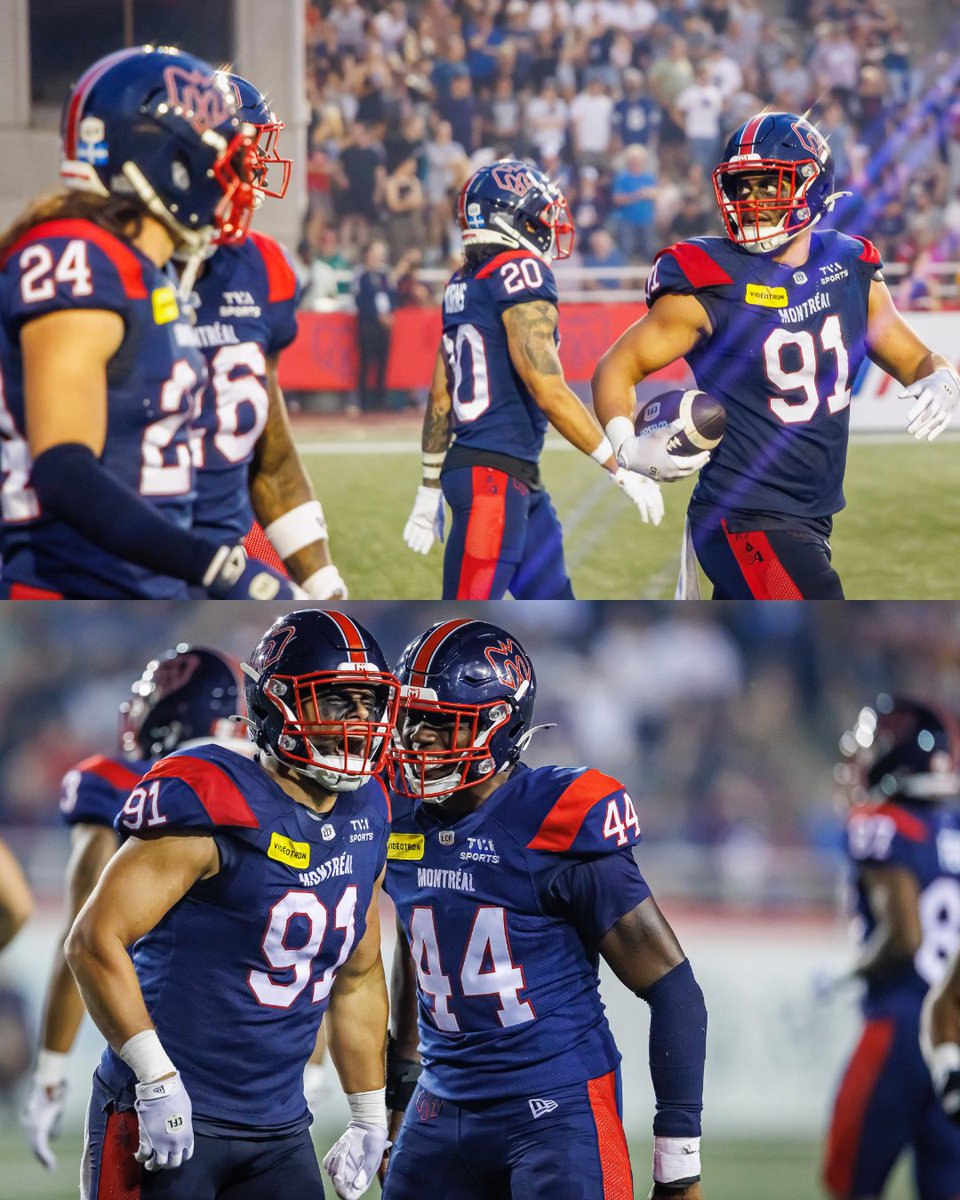 4 plaqués, 1 sac du quart, 1 récupération de ballon et 1 touché...quelle soirée pour Isaac Adeyemi-Berglund ! 😮‍💨

4 tackles, 1 sack, 1 fumble recovery &amp; 1 touchdown…what a night Isaac Adeyemi-Berglund! 😮‍💨