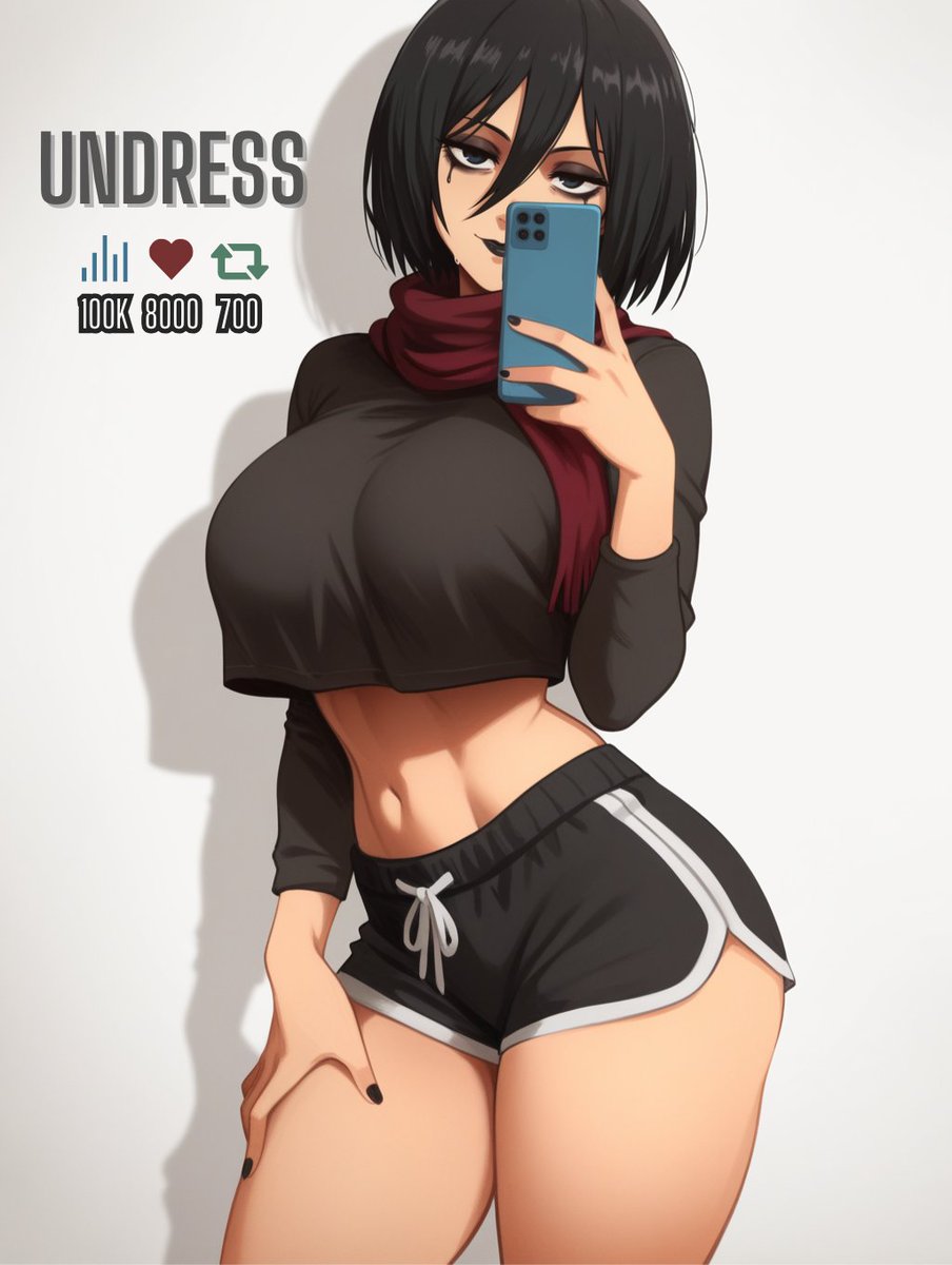 WaifuDiffusi0n's tweet photo. Mikasa Ackerman https://t.co/ZpmvFjFNR4
