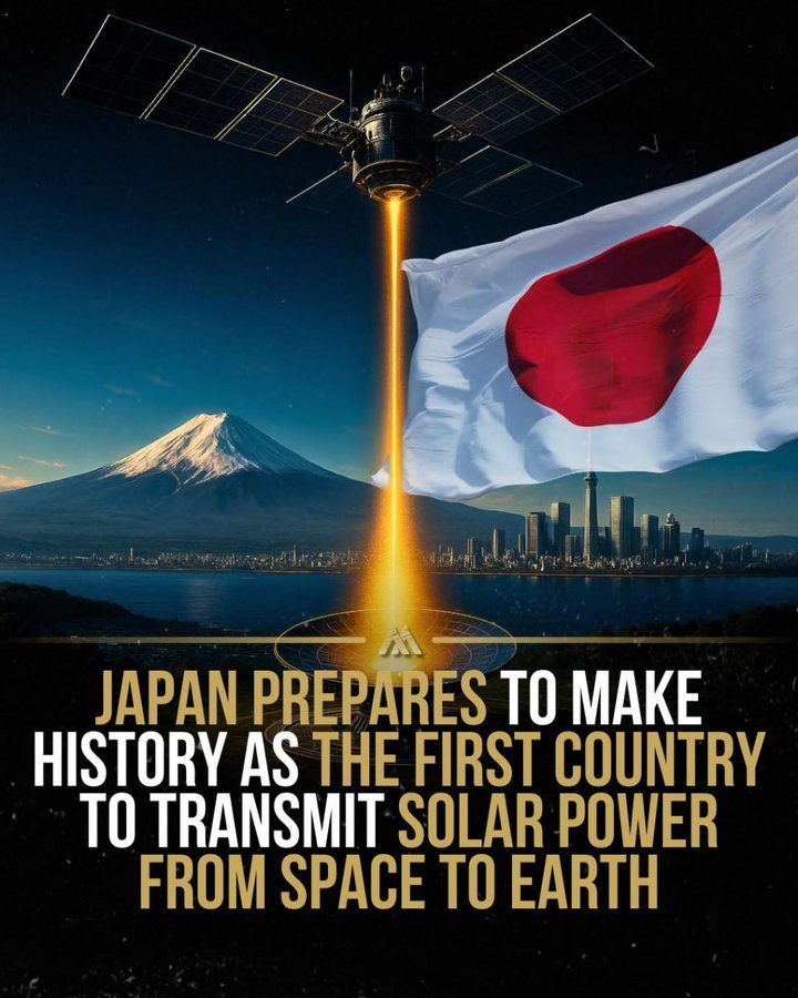 "The sun must work around the clock" - Japan.

JAXA is preparing to become the first in the world to transmit solar energy from space to Earth. As early as 2025, they plan to launch orbital panels that will collect sunlight and transmit energy using microwaves - directly to the