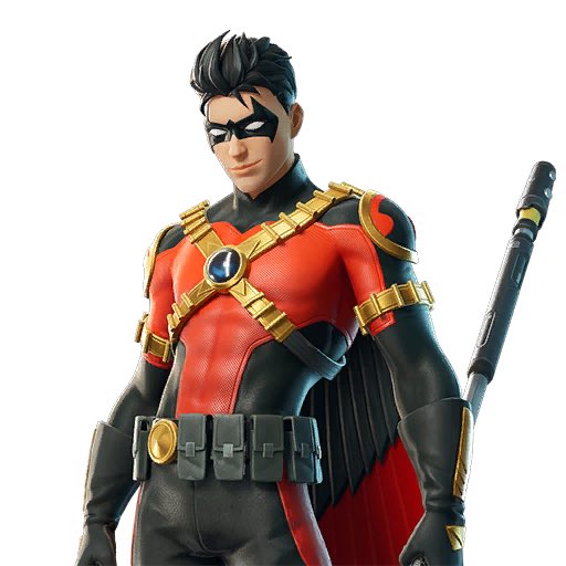 A skin do Robin Tim Drake no Fortnite