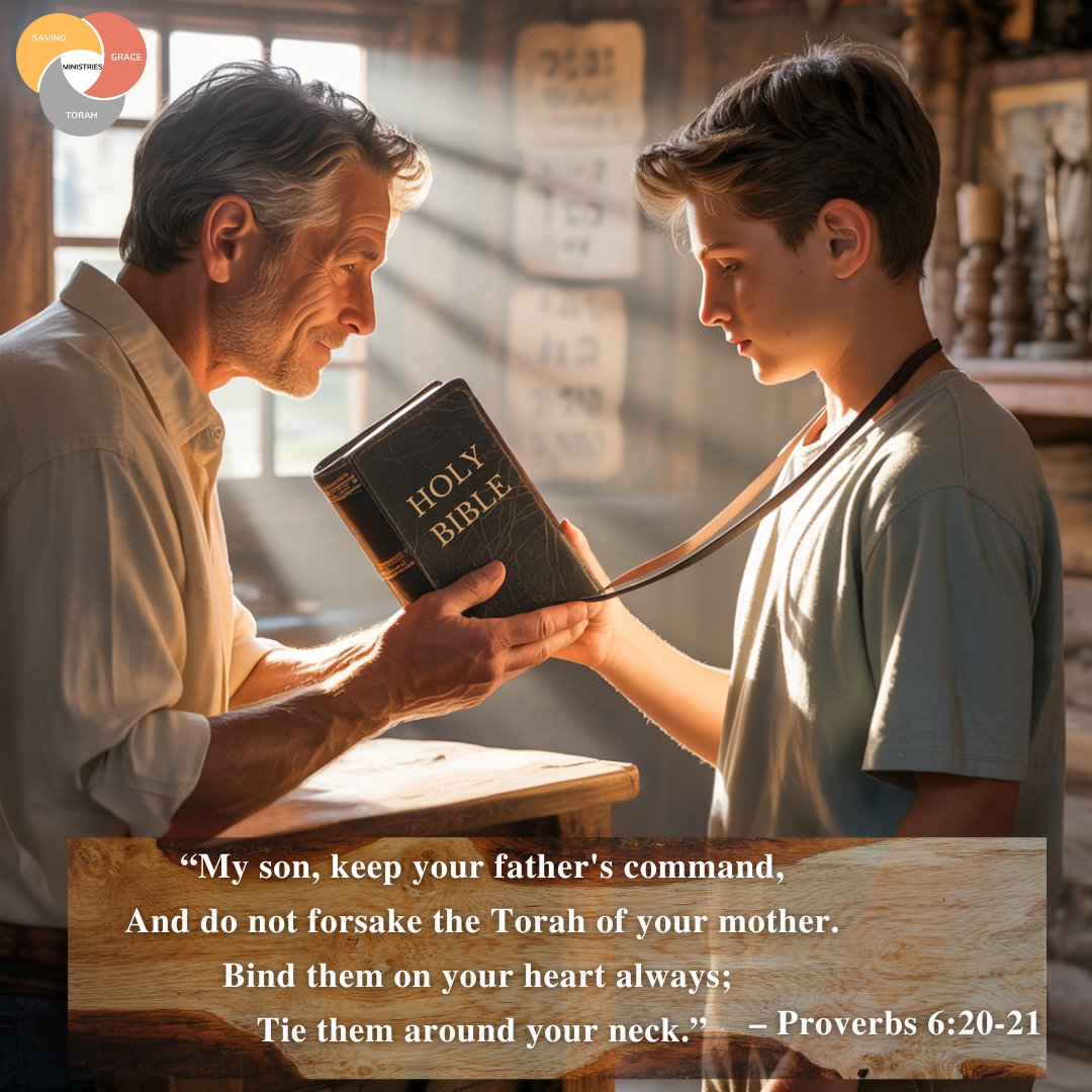 SGT_Ministries's tweet image. 💛 Hold on to the commands, don't turn your back on the Torah—live it, walk in it, and let it guide your choices daily. 💡Proverbs 6:20–21 #PracticalWisdom #ProverbsTruth #GuidedByHisWord #FaithInAction #LiveWisely #Torah #SavingGraceTorahMinistries