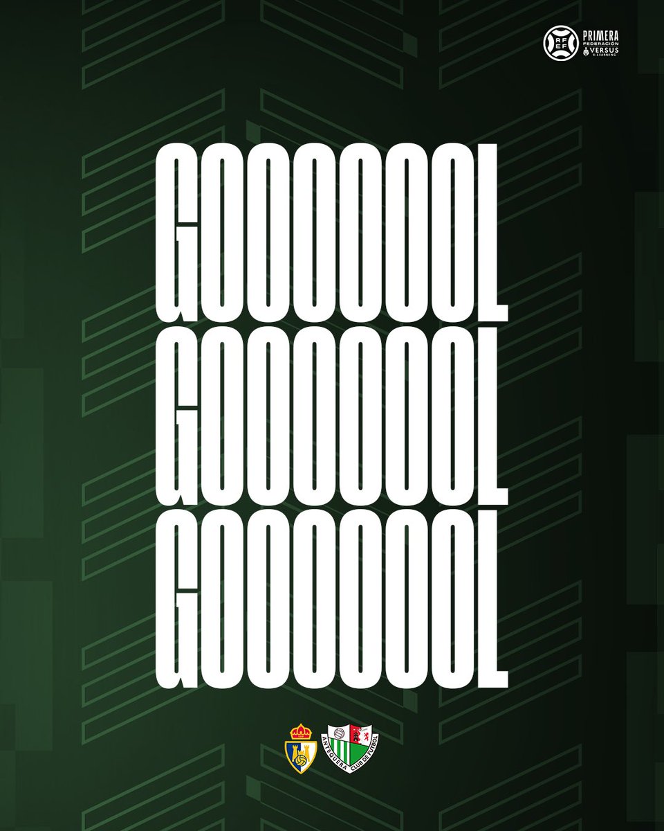 AntequeraCF's tweet image. ⏱️ 44’ | 2-1 | ⚽️ ¡GOOOOOOOOOOOOL GOOOOOOOOOOOOOOOOOOOOOOL GOOOOOOOOOOOOOOOOOOOOOOL GOOOOOOOOOOOOOOOOOOOOOOL GOOOOOOOOOOOOOOOOOOOOOOL de @Rubiooo00!

¡Centro de Biabiany que remata Pol Roigé y no perdona el delantero madrileño en boca de gol!

#PonferradinaAntequera
