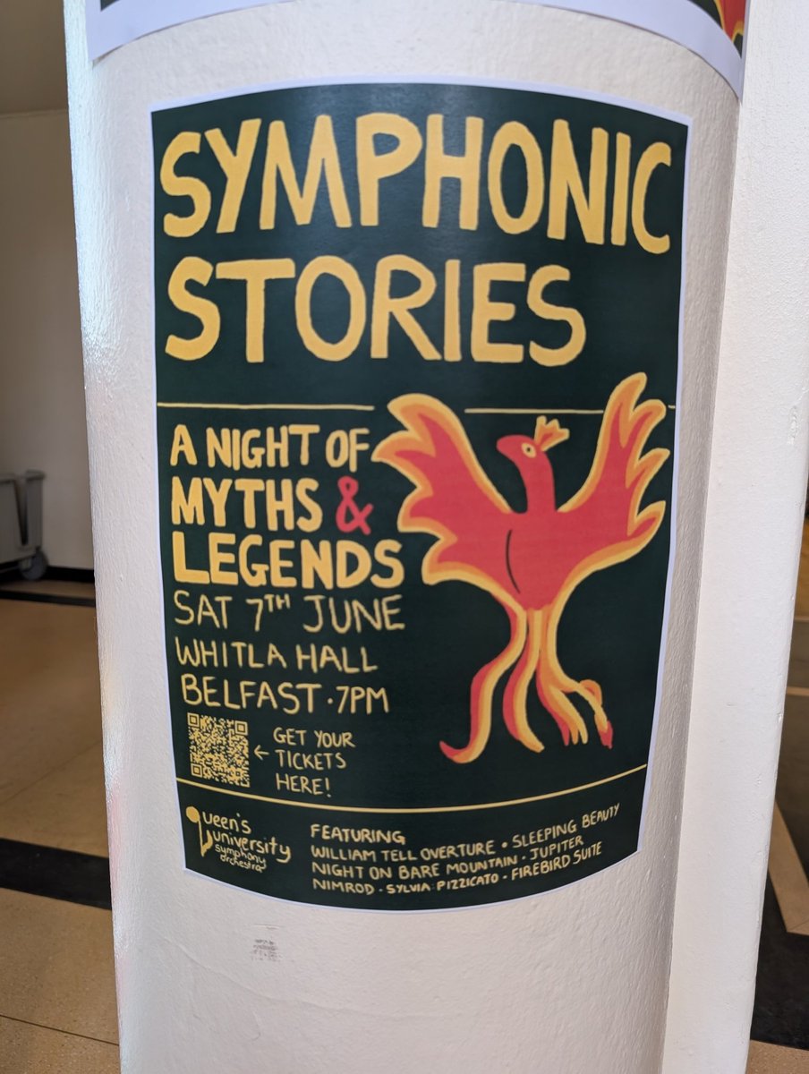 Huge congratulations to Queen's University Symphony Orchestra (QUSO) for their phenomenal summer concert performance! QUSO is an incredibly talented student-led, conducted and played orchestra for QUB/UU students &amp; graduates - of which I'm a very proud former member! Bravissimo!