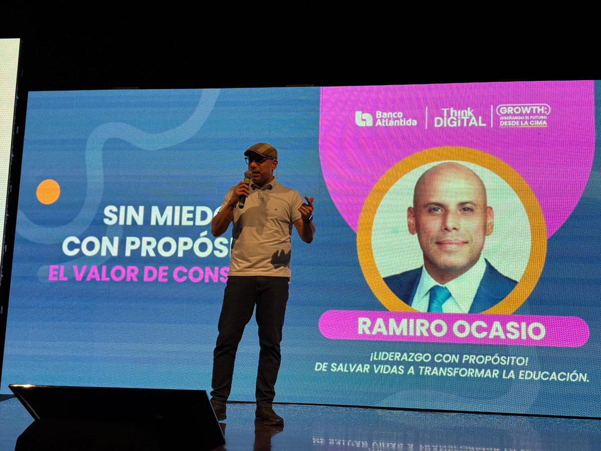 bancatlan's tweet photo. “Aquí estamos para unir no para dividir.”
@ramiroocasio | Cofundador de The
Foundation for Education in Honduras
#ThinkDigitalToday #BancoAtlántida
#Liderazgo #Educación https://t.co/86FvSs1bsp