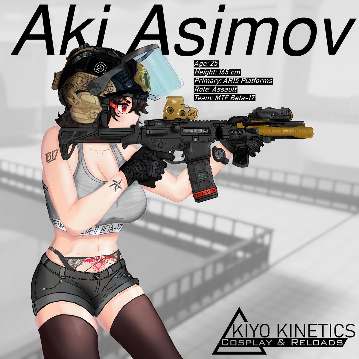 Kiyo_Kinetics's tweet photo. #art #digitalart #anime #animegirl #tactical #tacticalanime #tacticalanimegirl #danieldefense #airsoft #police https://t.co/3AxeQQyv7e