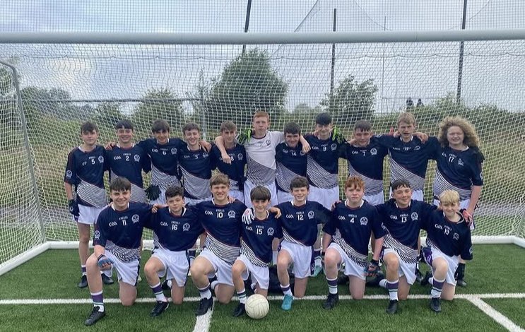 Well done to the Scotland U15 boys team who played in the All Britain Fèile Peile na nÒg today. Super proud of our homegrown Dunedin Òg boys who were part of the team. Bualadh bos 👏 to Cole, Harry, Craig, Toby, Cian and Michael. ☄️🏐👏👏 
#scotlandgaa #gaa #dunedinog