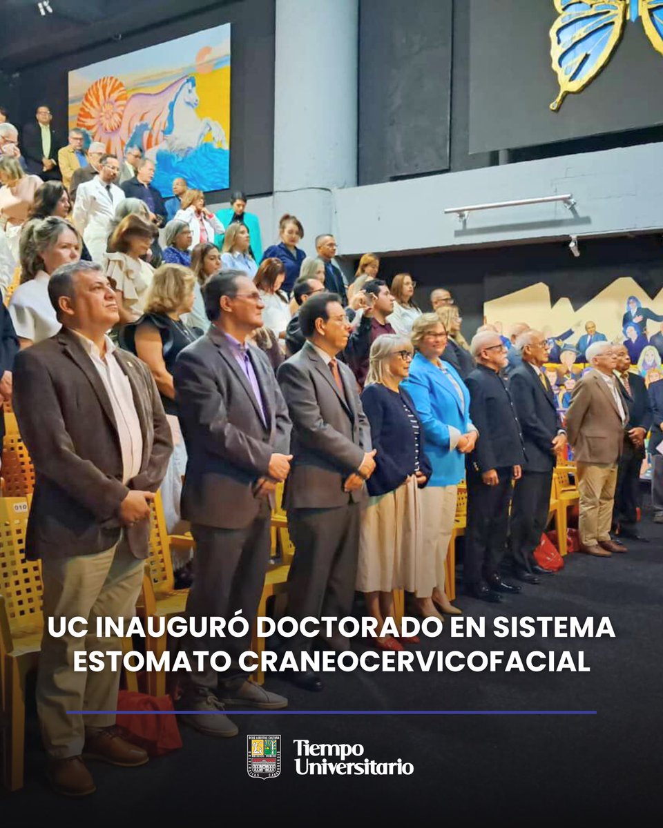 TiempoUC's tweet photo. #Noticias | @UCarabobo inauguró Doctorado en Sistema Estomato Craneocervicofacial.

🔗 https://t.co/VMHKw8x2Vn https://t.co/S6P2I0hBlR