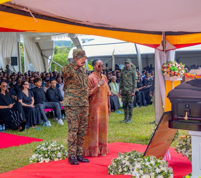 Thank you Commander 1 Gen <a href="/mkainerugaba/">Muhoozi Kainerugaba</a> for honoring your friend, your attendance at the burial  was a true testament for the love and respect you had for Cedric.  
You have shown true comradeship.
Cedric is in better place, the crown awaits him.
Rest in Peace ndugu Cedric Babu