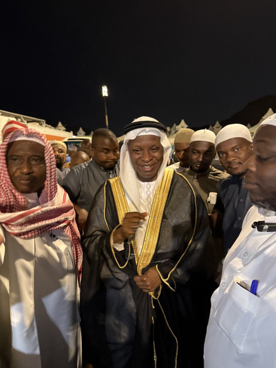 ibrahimado__'s tweet image. Happening Now: The arrival of His Excellency Governor Abba K Yusuf to Kano State Pilgrims Tent in Mina.