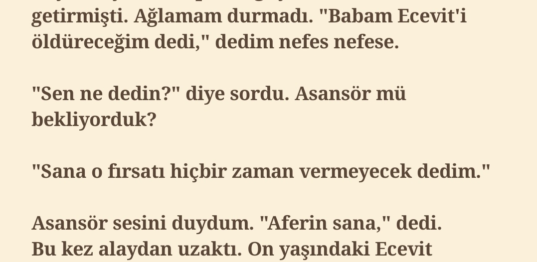 Biraz da bu "aferin sana" kısmı için sevineyim bari (çap çaresiz)