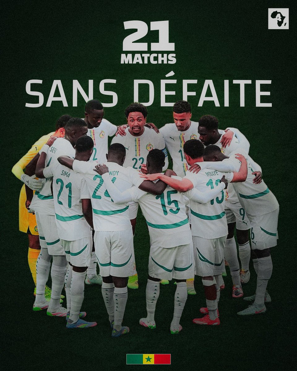 AUCUNE NATION ne fait mieux dans le monde actuellement que le Sénégal. 🇸🇳👏🏿