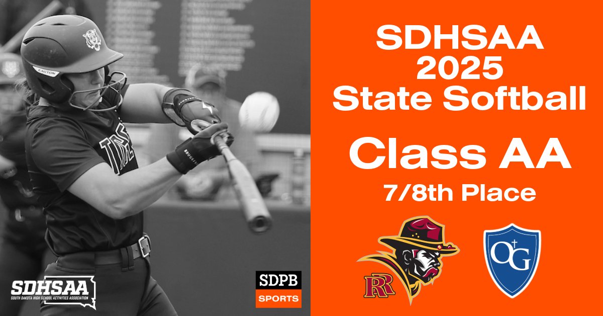 Class AA | 7/8th Place #SDPreps #SDSoftball25

Roosevelt 14, O'Gorman 4

Roosevelt - 7th Place
O'Gorman - 8th Place 

📊SDPB.org/Softball