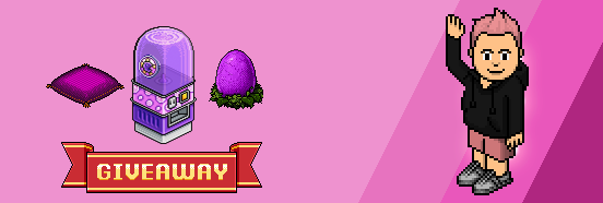 FameOrigins's tweet image. 💫 Habbo Origins Giveaway 💫

3 winners - 1 purple furni each (at random)

1. Retweet &amp;amp; Like ✅
2. Tag an Origins friend 👯‍♀️
3. Follow @FameOrigins 🥹

Ends 10/06/25, winners announced later that day! Please have a dono room ready to go 🤓