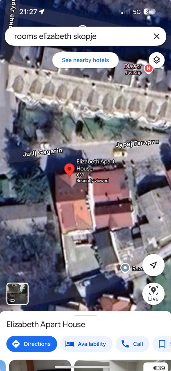 Tuka sum donesi mi orbit i Fuaderro Roçe