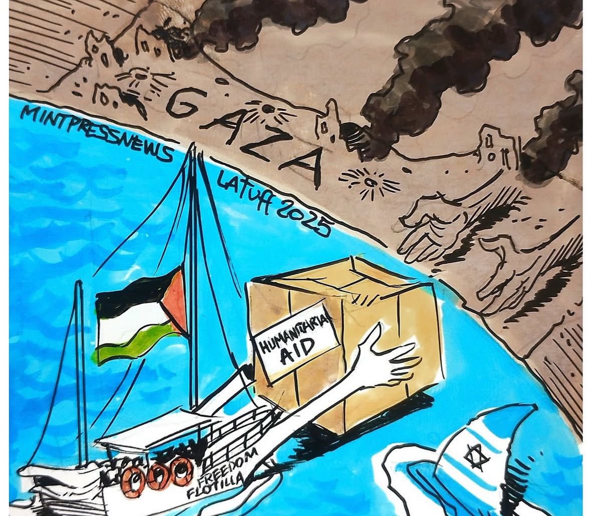 Gazze’ye Son 250 Mil❗️🛳️🇵🇸

Özgürlük Filosu Koalisyonu’na ait Madleen Gemisi, Gazze’deki insanlık dışı ablukayı kırma ve acil insani yardım koridoru açılması misyonuyla, 12 aktivistiyle beraber Akdeniz’den Gazze’ye ilerlemeye devam ediyor. 

Gemi Gazze’ye yaklaştıkça, İşgalci