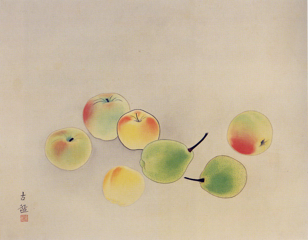 Fruit, by Kobayashi Kokei, 1910