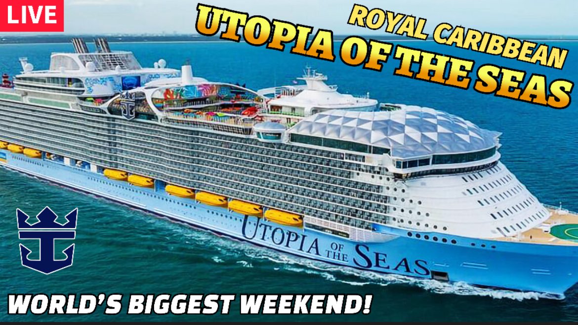 yourWDWguy's tweet photo. 🔴LIVE: Royal Caribbean UTOPIA OF THE SEAS! Day 2: World’s Biggest Weekend... https://t.co/QDU9wBHWQa via @YouTube #cruise #royalcaribbean #royal #utopiaoftheseas #cruising #rccl #loyaltoroyal #utopia #bahamas #worldsbiggestweekend https://t.co/iKgHuTj3my