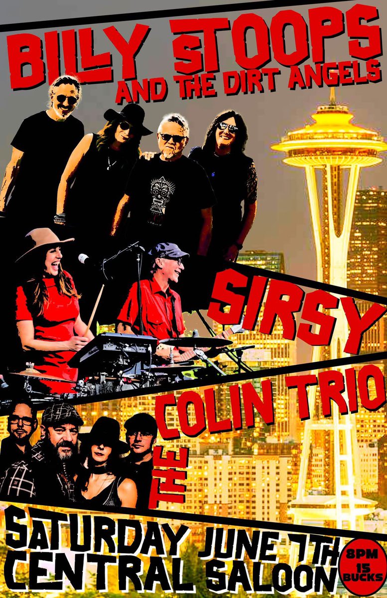 SIRSY (@sirsy) on Twitter photo Seattle tonight! <a href="/CentralSaloonWA/">The Central Saloon</a> 8pm show. 7pm doors. 💓 Can’t wait to see y’all & play with our friends!
#sirsy #sirsyband #seattleshow #livemusic #yay Seattle tonight! <a href="/CentralSaloonWA/">The Central Saloon</a> 8pm show. 7pm doors. 💓 Can’t wait to see y’all & play with our friends!
#sirsy #sirsyband #seattleshow #livemusic #yay
