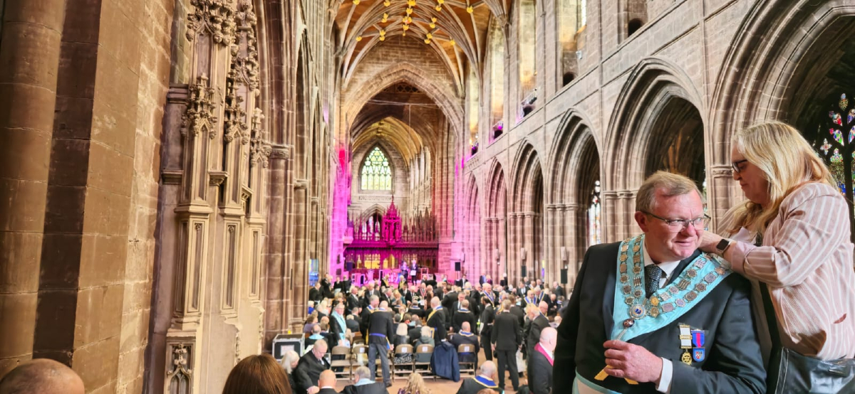 Cheshire Freemasons Celebrate 300 Years! 🎉

Today, we extend our warmest congratulations to the Province of Cheshire Freemasons as they celebrate their Tercentenary – an extraordinary 300 years of Freemasonry!

As the first Province under UGLE to reach this milestone, they are