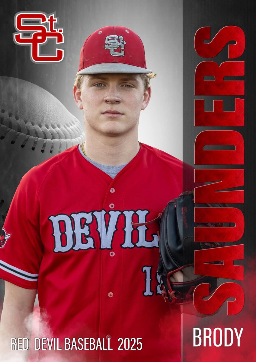 stcbaseball1's tweet image. Congratulations on being selected and best wishes to senior Brody Saunders in today’s ￼ OVAC all-Star game! 
￼@stcathletics1