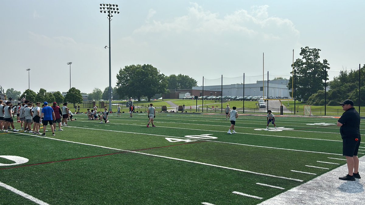 Half zone read progression. Seeing a lot of kids competing at a high level today!