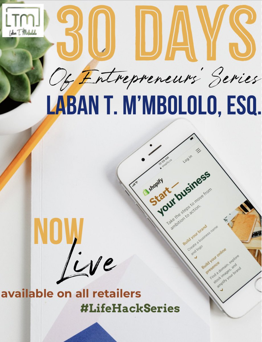Laban T. M’mbololo, Esq. (@inspiredbylaban) on Twitter photo TYSM <a href="/SPOFarrell3/">S.P. O’Farrell</a>
Ready to Launch your Own Business?💼🚀💡💰📈🏆🤝💻📊🎯
⭐️⭐️⭐️⭐️⭐️ 30 Days of Entrepreneurs’ Series is $3.99 on #Kindle amazon.com/30-Days-Entrep…
#Entrepreneurship #BusinessGrowth #SuccessStories
🔗 <a href="/loveGoldenHeart/">💛Christina Goebel, M.A.</a> <a href="/MaryLSchmidt/">Mary L Schmidt aka #SJackson</a> <a href="/GeorgeYuhasz/">George Yuhasz</a> <a href="/AikinNorb/">Norb Aikin</a> TYSM <a href="/SPOFarrell3/">S.P. O’Farrell</a>
Ready to Launch your Own Business?💼🚀💡💰📈🏆🤝💻📊🎯
⭐️⭐️⭐️⭐️⭐️ 30 Days of Entrepreneurs’ Series is $3.99 on #Kindle amazon.com/30-Days-Entrep…
#Entrepreneurship #BusinessGrowth #SuccessStories
🔗 <a href="/loveGoldenHeart/">💛Christina Goebel, M.A.</a> <a href="/MaryLSchmidt/">Mary L Schmidt aka #SJackson</a> <a href="/GeorgeYuhasz/">George Yuhasz</a> <a href="/AikinNorb/">Norb Aikin</a>