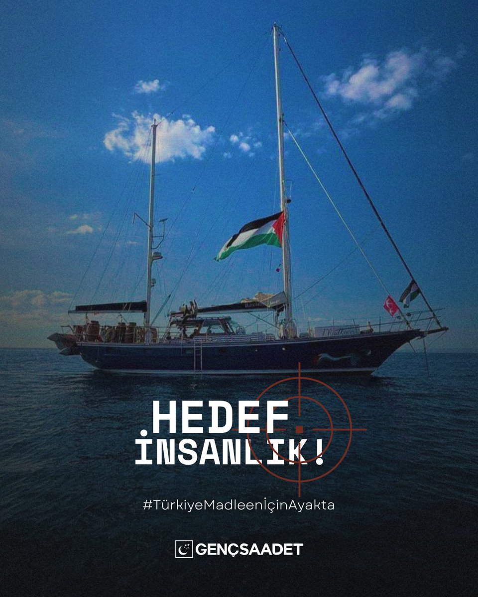 Hedef İnsanlık!
#TürkiyeMadleenİçinAyakta