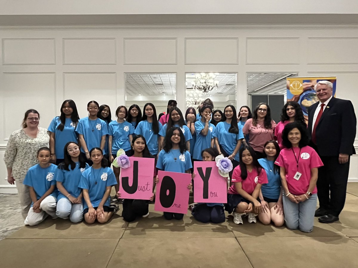 These dedicated students and staff from Our Lady of the Assumption participated in the @tcdsb JOY Project, an after school club that supports girls in developing healthy relationships and teaching alternatives to relationally aggressive behaviours. It is part of our TCDSB