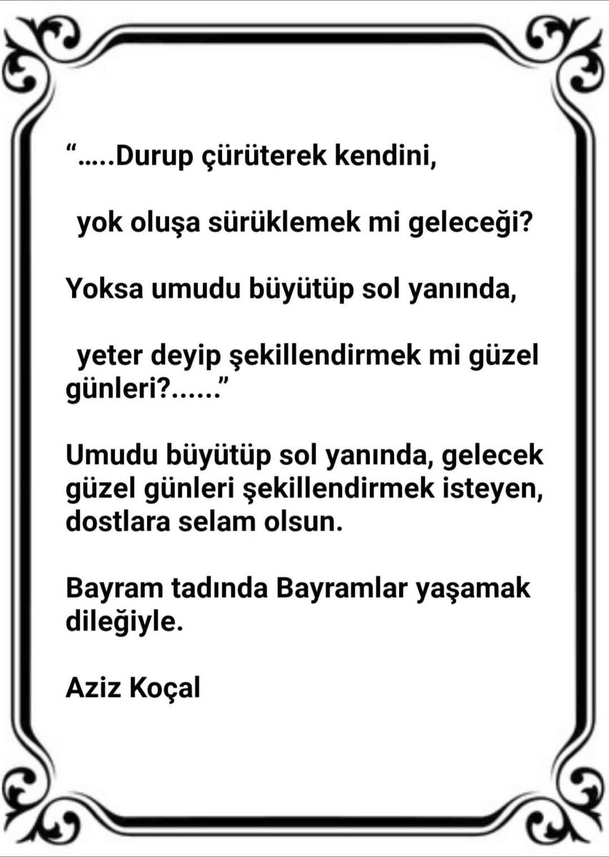 Smmm Aziz KOÇAL (@kocalaziz) on Twitter photo 