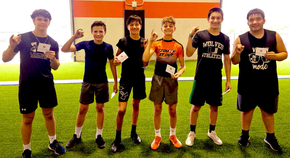 JACKETS OF THE WEEK!!!

Every year I am amazed by our kids in Rockwall. We are shattering attendance records for Yellowjacket S&amp;C once again, and these guys set the tone all week. Thank you for your hard work! 

#JFND l #AllInAllTheTime