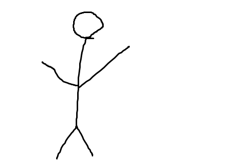 blue_skaie's tweet photo. Chui sûre que mon bonhomme baton peut faire + de likes que ces trucs générés par IA https://t.co/aZv7DU2x4w