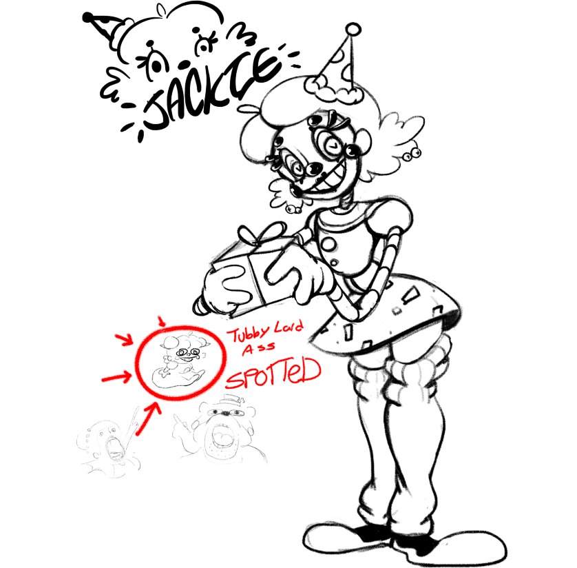 since SOTM is releasing in a week, did this cute little Jackie sketch