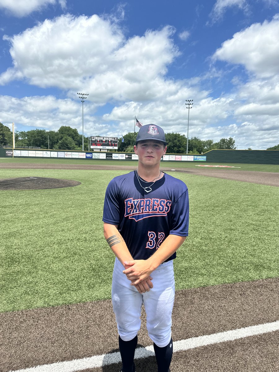 F: <a href="/OK_XPRS_Bagwell/">Oklahoma Express - Bagwell</a> 15, KS Commodores 1
PoG: <a href="/kamden_mantooth/">Kamden Mantooth</a> 5 IP, 7K / 3-4, 2R