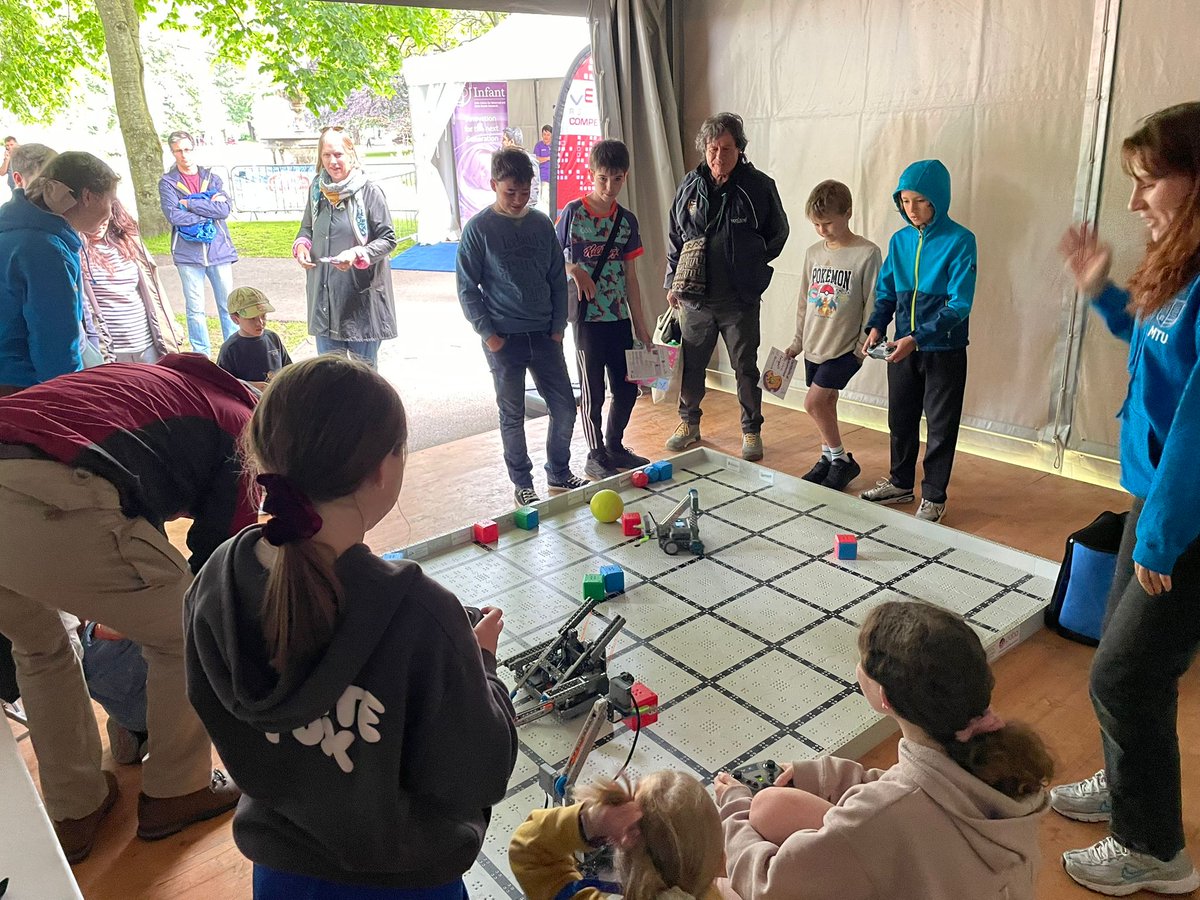 David Hodge (@davidfhodge) on Twitter photo A busy day today at #carnivalofscience at Fitzgerald's park in the <a href="/MTU_ie/">Munster Technological University</a> VEX Robotics tent. Weather forecast is good for tomorrow so come see some science in person amd drive a robot. <a href="/corkcitycouncil/">Cork City Council</a> <a href="/MTUResearchIRL/">MTUResearchToImpact</a> <a href="/lifetimelabcork/">Old Cork WaterWorks Experience</a> <a href="/hugh_mcglynn/">Hugh McGlynn</a> <a href="/DeanHodge_OCC/">Dean Hodge</a> A busy day today at #carnivalofscience at Fitzgerald's park in the <a href="/MTU_ie/">Munster Technological University</a> VEX Robotics tent. Weather forecast is good for tomorrow so come see some science in person amd drive a robot. <a href="/corkcitycouncil/">Cork City Council</a> <a href="/MTUResearchIRL/">MTUResearchToImpact</a> <a href="/lifetimelabcork/">Old Cork WaterWorks Experience</a> <a href="/hugh_mcglynn/">Hugh McGlynn</a> <a href="/DeanHodge_OCC/">Dean Hodge</a>