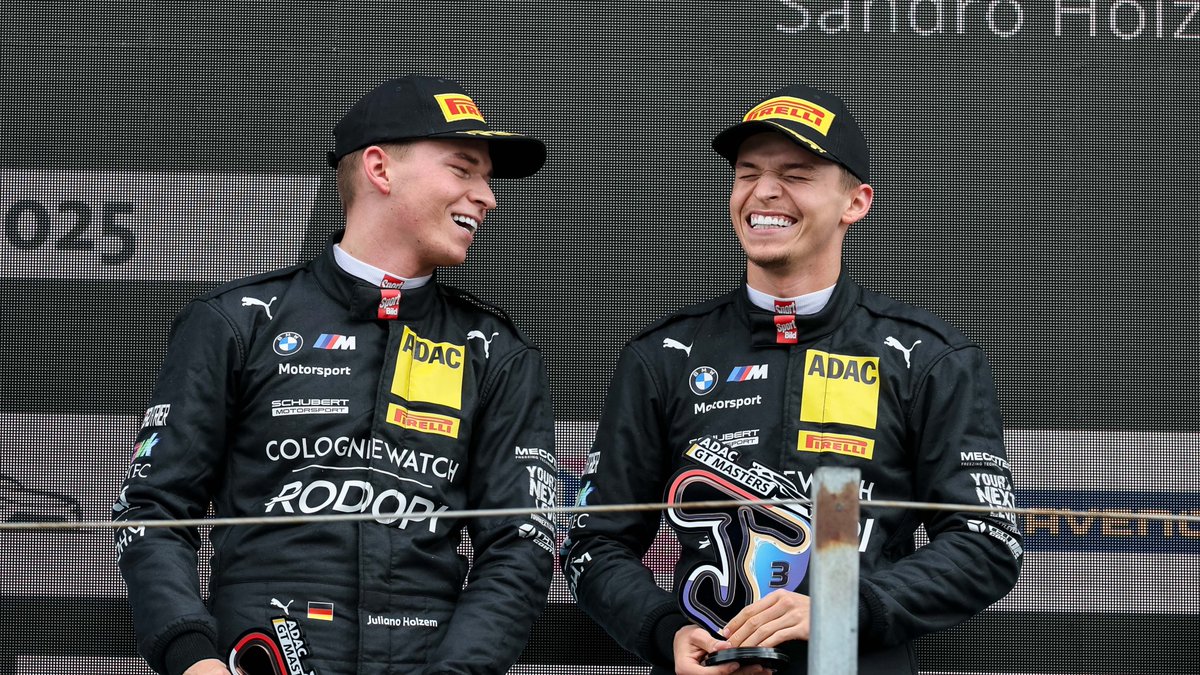 BMW M Motorsport (@bmwmotorsport) on Twitter photo There we are on the <a href="/gtmasters/">ADAC GT Masters</a> podium for the first time this season! 🙌
Three BMW M4 GT3 EVOs in P2, P3 and P4 in race 1 in Zandvoort. Congrats to <a href="/FK_Performance/">FK Performance</a> and <a href="/Team_Schubert/">Schubert Motorsport</a>! Hope you enjoyed the champagne! 🍾 There we are on the <a href="/gtmasters/">ADAC GT Masters</a> podium for the first time this season! 🙌
Three BMW M4 GT3 EVOs in P2, P3 and P4 in race 1 in Zandvoort. Congrats to <a href="/FK_Performance/">FK Performance</a> and <a href="/Team_Schubert/">Schubert Motorsport</a>! Hope you enjoyed the champagne! 🍾