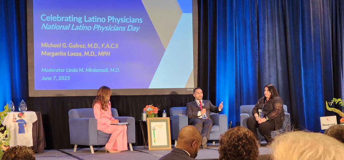 Susan Lopez, MD (she/her) (@susanlopezmd) on Twitter photo "They can erase DEI but they can't erase the facts, the history, they can't erase us."
-Dr. Michael Galvez
Great to finally meet <a href="/MichaelGalvezMD/">Michael Galvez, MD</a> at #NHMA2025
<a href="/NHMAmd/">National Hispanic Medical Association</a>
<a href="/LmsaNational/">LMSA National</a> "They can erase DEI but they can't erase the facts, the history, they can't erase us."
-Dr. Michael Galvez
Great to finally meet <a href="/MichaelGalvezMD/">Michael Galvez, MD</a> at #NHMA2025
<a href="/NHMAmd/">National Hispanic Medical Association</a>
<a href="/LmsaNational/">LMSA National</a>