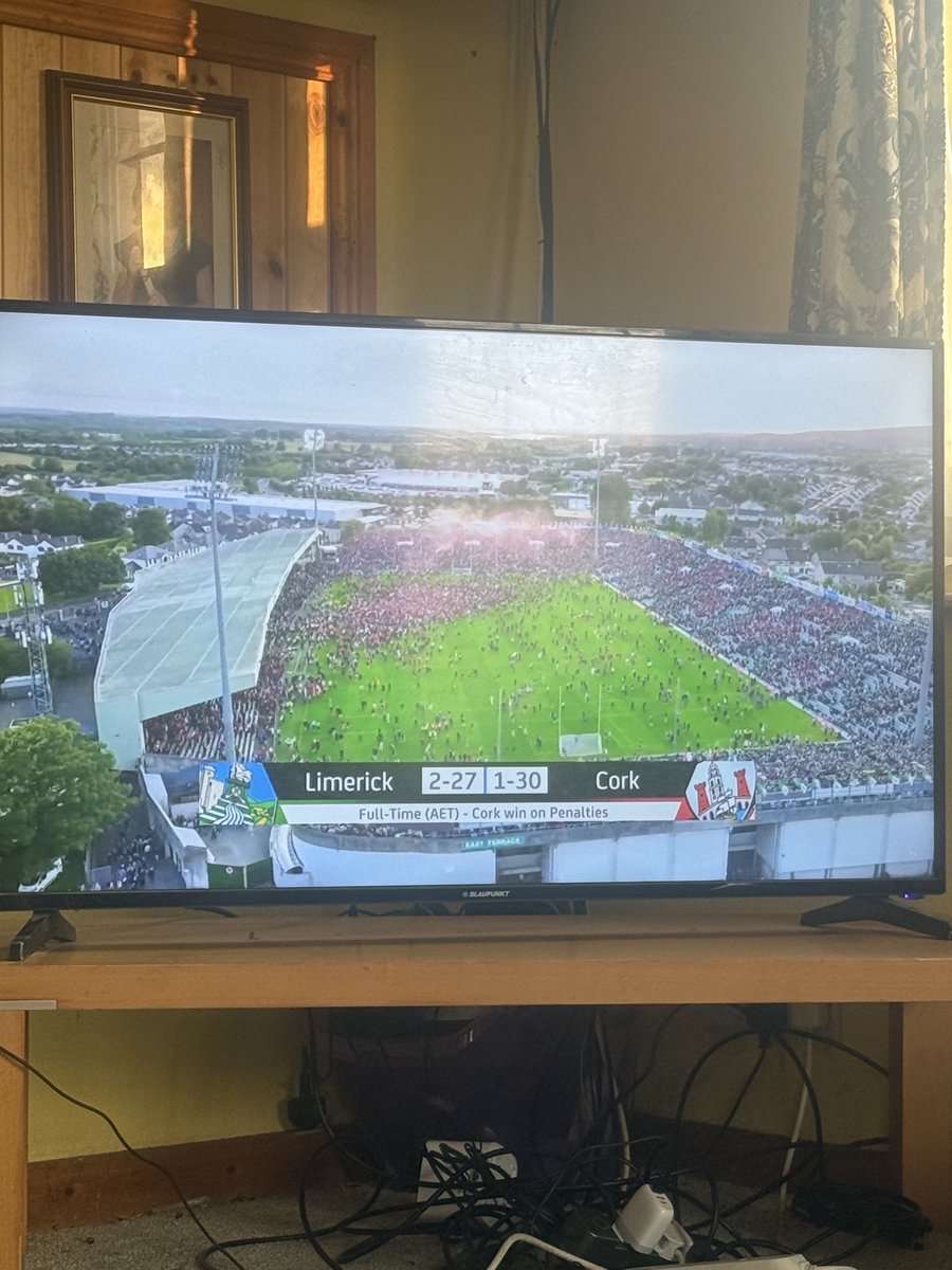 thanks be to god we had the cows milked before the match 🐄🐄 . What a display by both teams #uptherebels 🏆