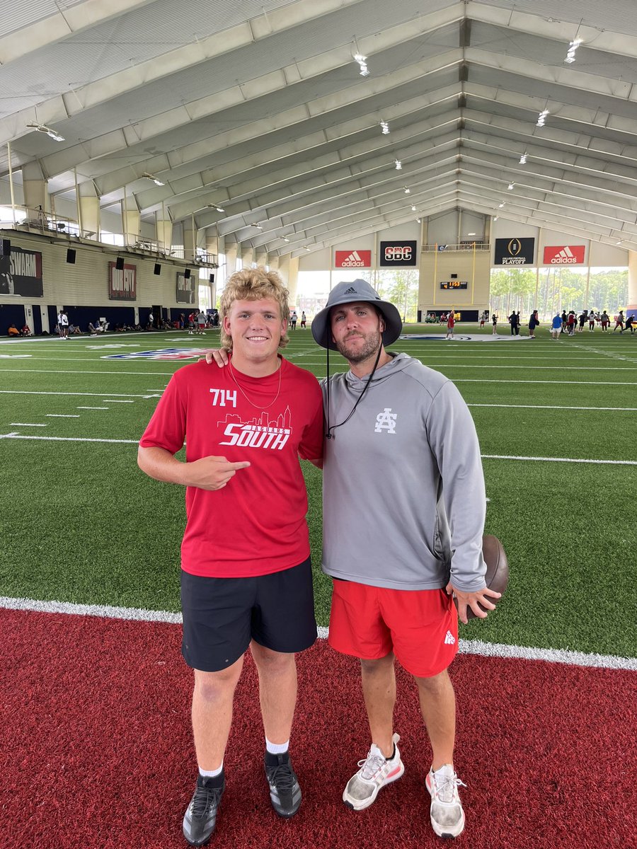 Mason Byrd (@masonbyrd36) on Twitter photo Had a great time today at <a href="/SouthAlabamaFB/">South Alabama Football 🏈</a> camp today. Big thanks to coach <a href="/ericponio/">Eric Ponio</a> for being helpful and fun. Can’t wait for the future!! Had a great time today at <a href="/SouthAlabamaFB/">South Alabama Football 🏈</a> camp today. Big thanks to coach <a href="/ericponio/">Eric Ponio</a> for being helpful and fun. Can’t wait for the future!!